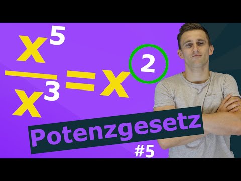 Potenzgesetz - Dividieren bei gleicher Basis | #5