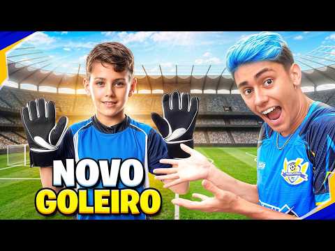 NOVO GOLEIRO DA TROPA DO RAIO KIDS!