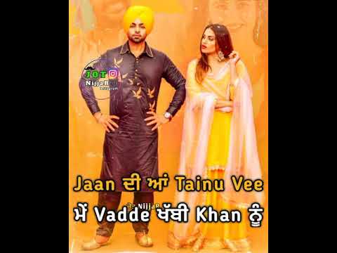 Handsome Jatta Jordan Sandhu Whatsapp status ¦ Latest punjabi songs 2019 ¦ Punjabi whatsapp status