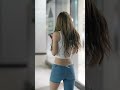 Beautiful Girl With A New Style Jeans Asian Girls Asianwoman Beautifulgirl Shorts