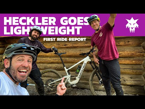 Electrified Bronson?! The New Santa Cruz Heckler SL | First Ride #mtb