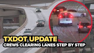 TxDOT provides update on road conditions across North Texas