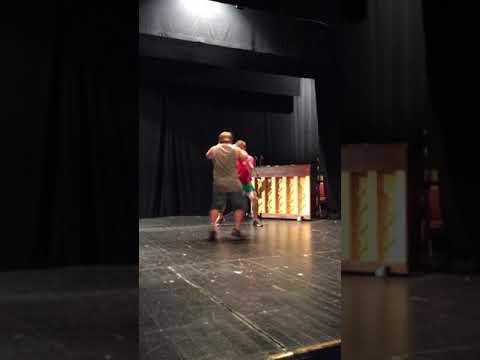 Min första dag på glada-Hudikteatern