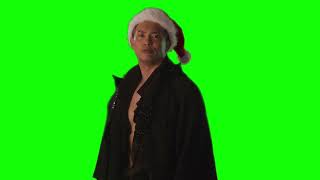 Kazuchika Okada "ho ho ho, bitch" green screen