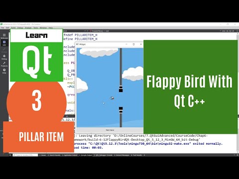 [3/6] Flappy Bird with Qt Tutorial : Building the Pillar Item Class