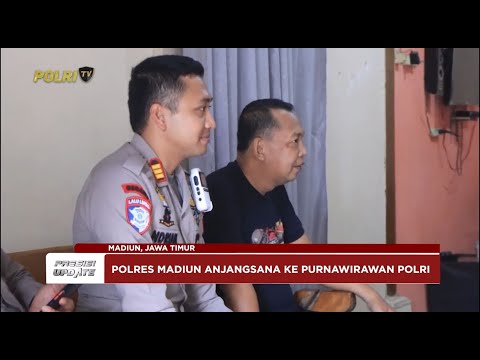 PRESISI UPDATE : POLRES MADIUN ANJANGSANA KE PURNAWIRAWAN POLRI 15/06/2025 (16.00)