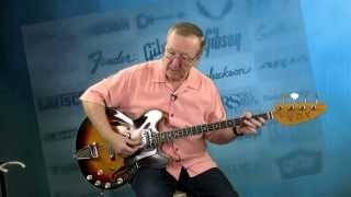 Video thumbnail for The Bass Guitar - 1968 Vox Bass Guitar Sidewinder w/Case Onboard effects Sunburst - 515-864-6136 by Lawman Guitars