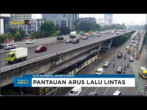 NTMC POLRI - PANTAUAN ARUS LALU LINTAS SIANG 12/08/2025