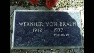 Does Werner Von Braun&#39;s Gravestone Prove Flat Earth?