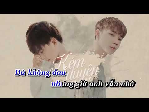 Kém duyên(karaoke best chuẩn)