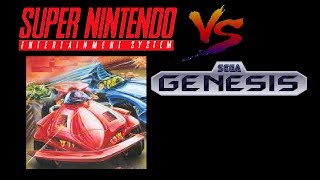 Rock n' roll racing. SNES vs Sega Genesis.Music OST/sound comparison