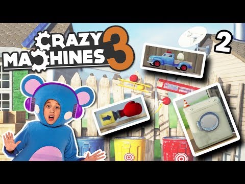 Let's Play Crazy Machines 3 EP 2 | Mother Goose Club Let's Play