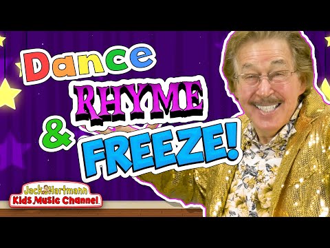 Dance, Rhyme and FREEZE! | Jack Hartmann