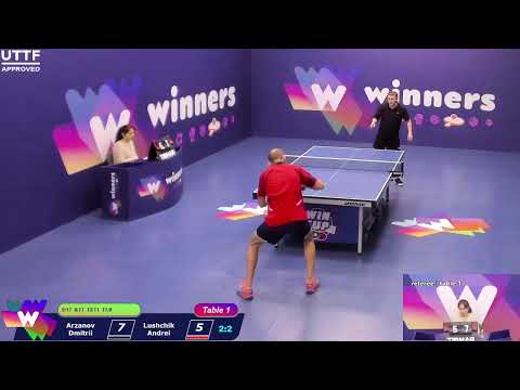 WINners CUP table 1 08.02 Arzanov Dmitrii - Lushchik Andrei 13:30