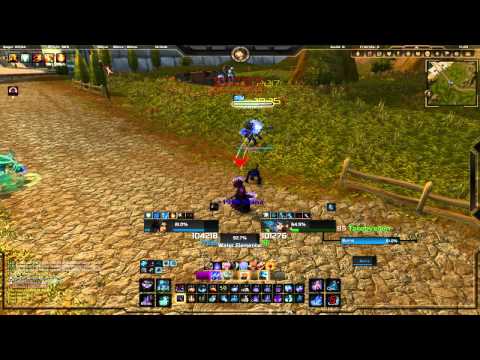 WoW Frost Mage vs MM Hunter (Practice Duel)