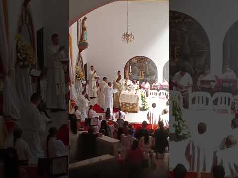 primer misa del sacerdote Alexander panquéva en Acevedo huil