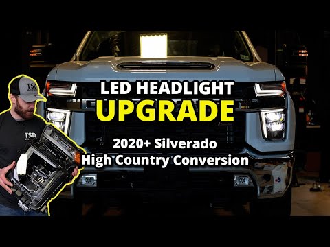 2020+ Silverado 2500 LED Upgrade To OEM High Country Headlights 3500 - Gen5DIY