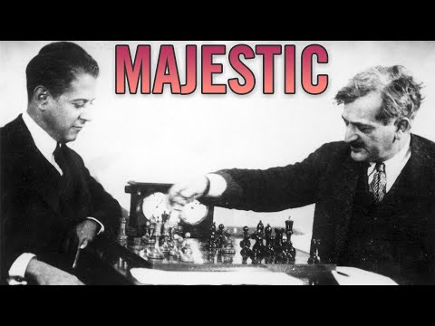 MAJESTIC | Emanuel Lasker vs Jose Raul Capablanca | World Championship 1921, game 10
