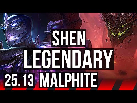 SHEN vs MALPHITE (TOP) | 12/3/23, Legendary, 35k DMG | BR Grandmaster | 25.13