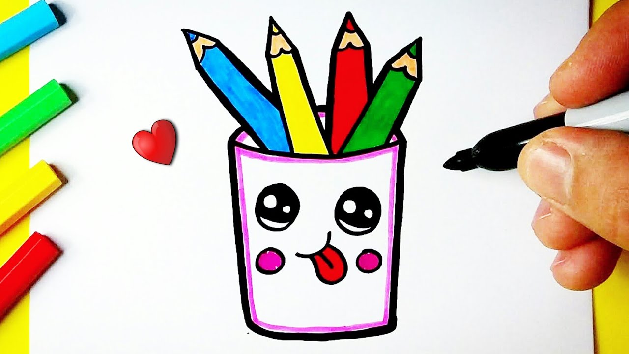 Watch Now Como desenhar Pote de Lápis Fofo ❤ Desenhos Kawaii - Desenho para Desenhar Como desenhar Pote de Lápis Fofo ❤ Desenhos Kawaii - Desenho para Desenhar