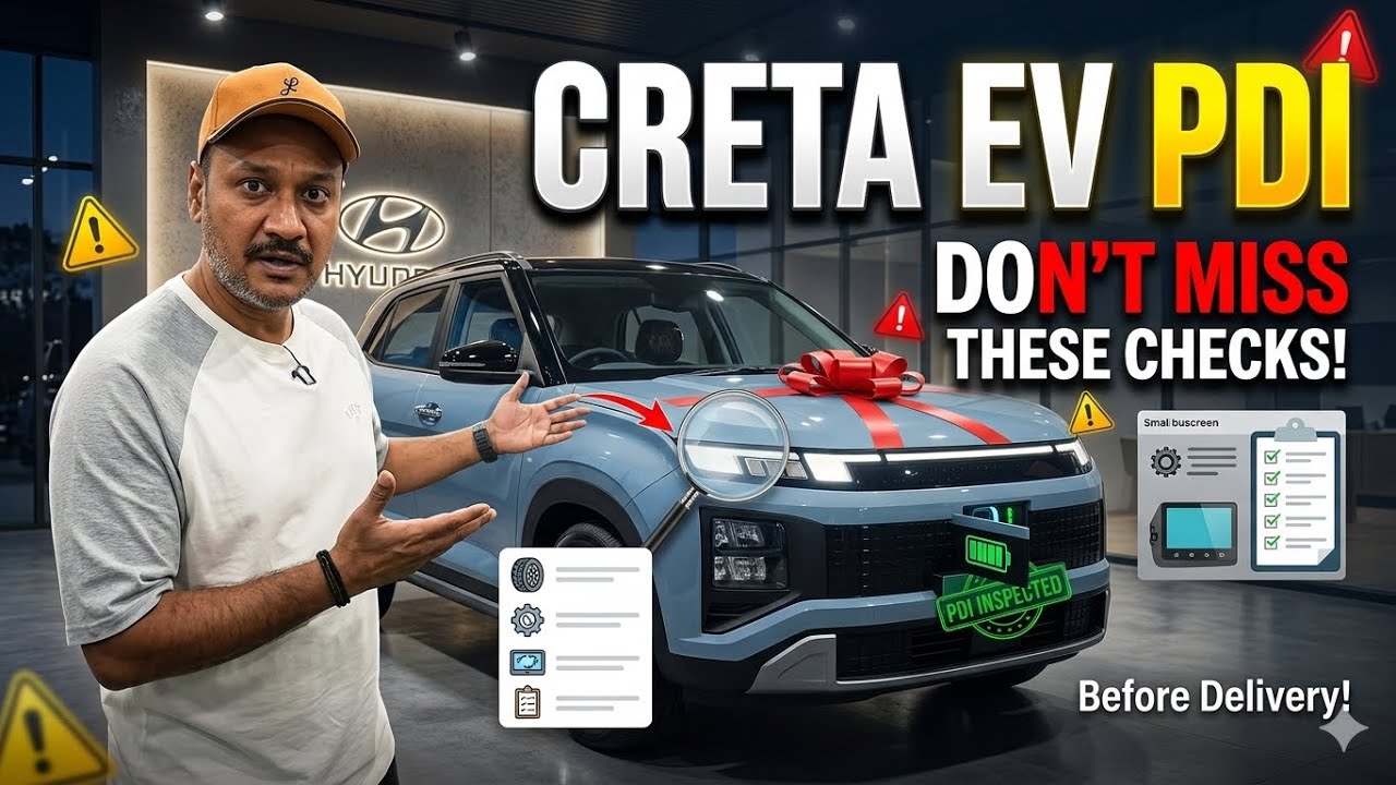 Hyundai Creta EV PDI Guide ⚡ Don’t Take Delivery Before Watching This!