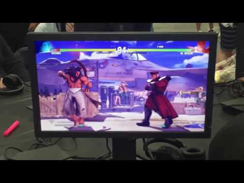 Sanford Kelly (Akuma) vs DiabloBison (Bison) - Evo 2017 SFV Pools