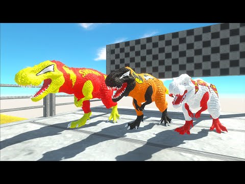 Hunting found Jurassic world evolution Death Run Superman, Batman, Shazam T-rex Superhero Dinosaurs