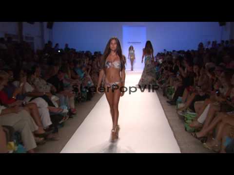 Models walk the runway at Cia.Maritima - MBFW Miami Swim ...