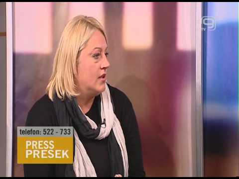 TV KANAL9, NOVI SAD: EMISIJA PRESS PRESEK 27.09.2013.Nenad Erdeljan i Biljana Kikić Grujić