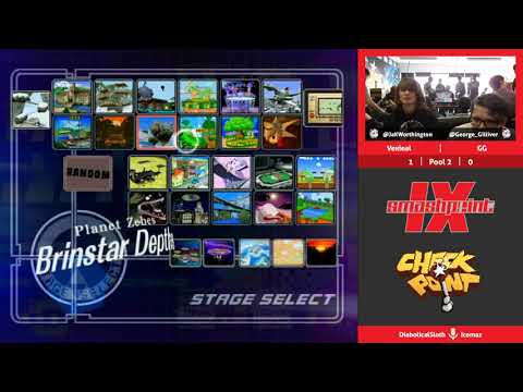 SmashPoint IX Melee - Pool 2 - GG vs Vexieal