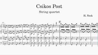 Download lagu Necke - Csikos Post ~ StringQuartet ver. ~, ネッケ - クシコス・ポスト ~弦楽四重奏版~ mp3