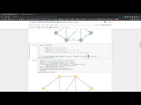 Solving Maximum Flow Problem With Python