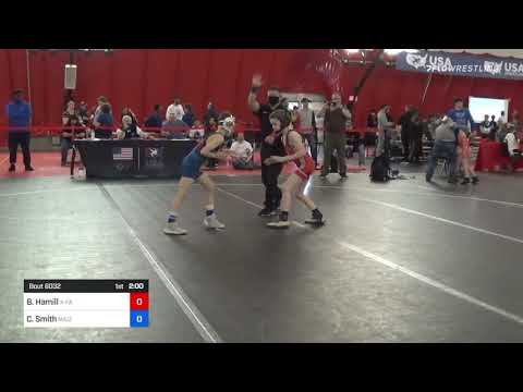 33 Kg Rr Rnd 2 - Braeden Hamill, X-Factor Elite Wrestling Vs Cooper Smith, Maize Wrestling Club -
