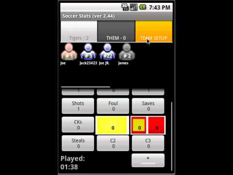 Soccer Stats Lite Video