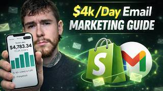 $4K /Day Email Marketing Guide For Shopify Dropshipping