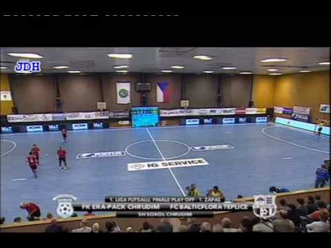 Futsal - ERA-PACK Chrudim - Balticflora Teplice 1:4 (1:3)