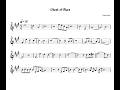 Ghost of Blues - Sidney Bechet (Bb transcription)