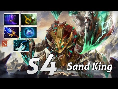 Epic Sand King Mid Scepter by s4 and Waga - Dota 2 Epic Moments