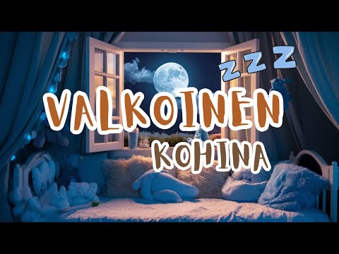 Koliikkivauva Nukahtaa Tähän Taikaääneen | Valkoinen Kohina 10h KOKO YÖKSI | Rauhoita Itkevä Vauva