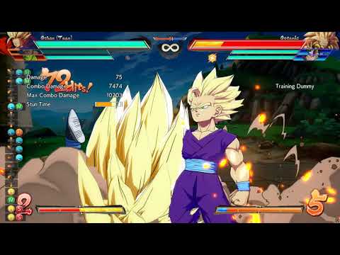 DBFZ 1.29 TGohan + Vegito + Most 3rds 2H Midscreen VTO_A Assist Only ToD
