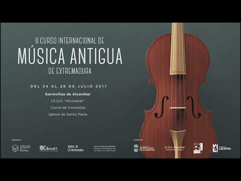 II Curso Internacional de Música Antigua de Extremadura