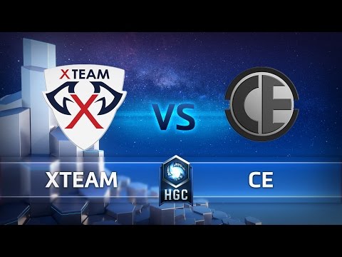 HGC China Phase 1 - Game 1 - CE vs XTeam