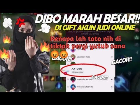 Dibo kesal kerana di gift toto 😡😡🤬 #dibo