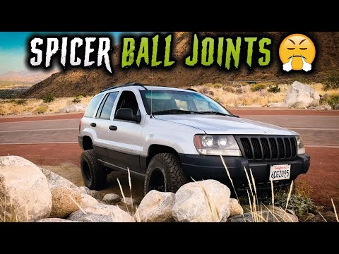 Installing Spicer Ball Joints on Jeep WJ Grand Cherokee | Najar Offroad