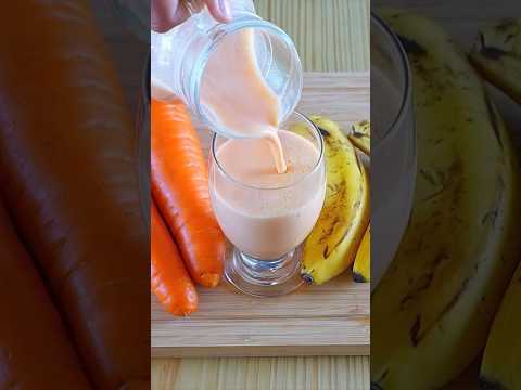 Zanahoria y Banana Smoothie