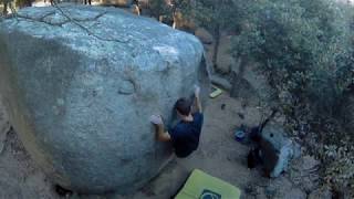 Video thumbnail of Del Antonio, 7a. Can Boquet