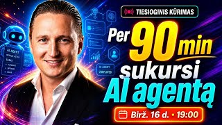 DI agentas nuo nulio