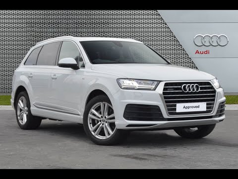 AUDI Q7 TDI QUATTRO S LINE WHITE 2016