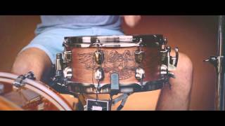 Video thumbnail for Mapex Black Panther 12x5.5" 'Warbird' Chris Adler/Lamb of God Signature Snare Drum by Peter Lewis