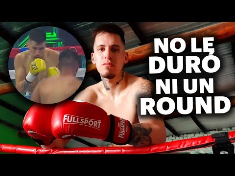 ¡TREMENDA PIÑA! | El espectacular KO de Matthysse Jr en su debut profesional